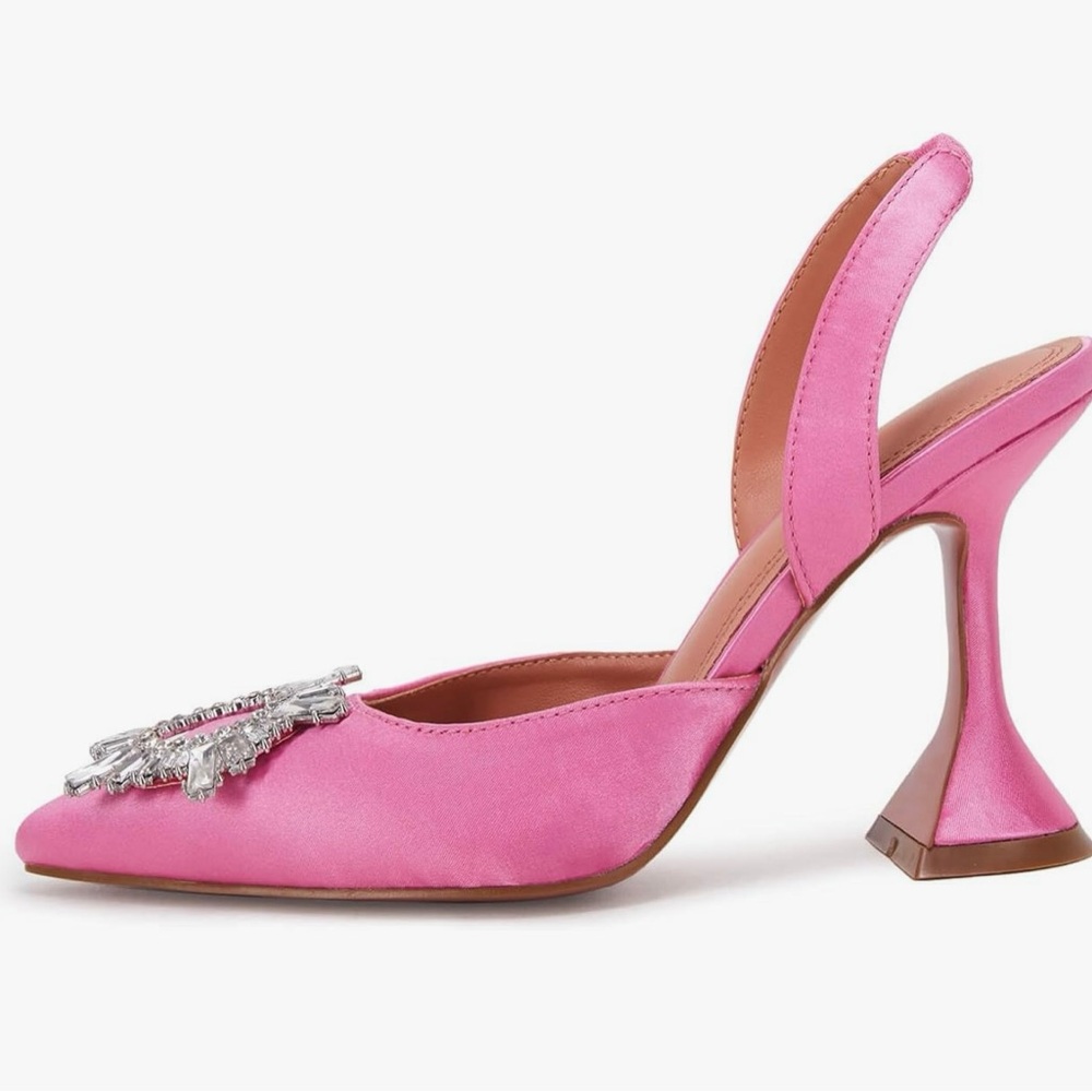 Pink gem heels - Picture 3 of 4